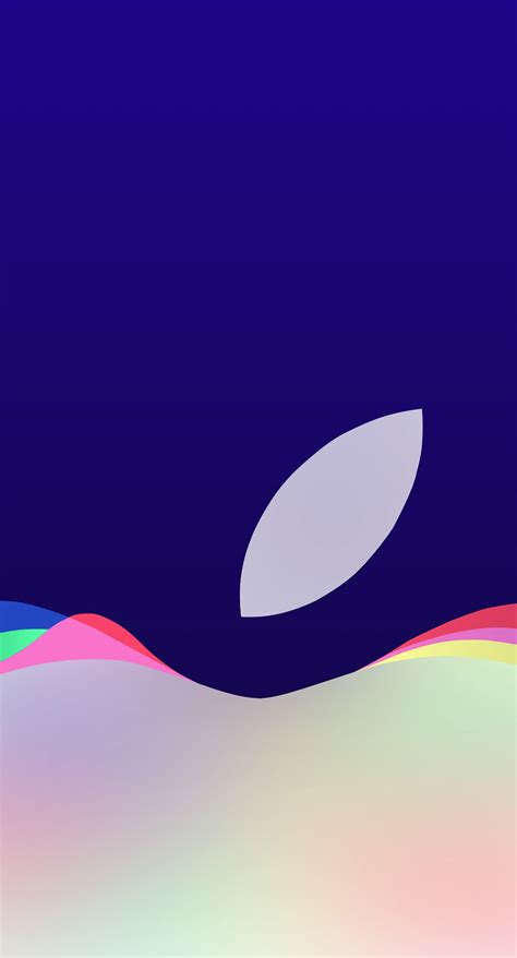 Apple logo event purple | wallpaper.sc iPhone8Plus