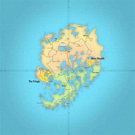 TES4: Map of Shivering Isles by UnimportantUsername on DeviantArt