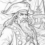 30 Pirate Coloring Book Pages For Kids And Adults  sketch template