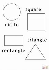 Basic Geometric Shapes coloring Page  Free Printable Coloring Pages sketch template