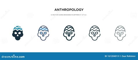 Anthropology Icon Vector Sign And Symbol Isolated On White Background, Anthropology Logo Concept ...