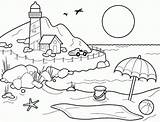 25 Free Printable Beach Coloring Pages sketch template