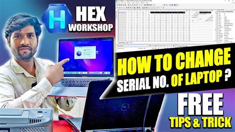 How to fix laptop Serial number| Change laptop Serial number | bios ...