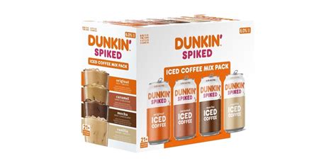 Dunkin' Released Spiked Coffees In 4 Signature Flavors