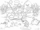 49  Fathers Day Coloring Pages Fishing PNG Color Collection sketch template