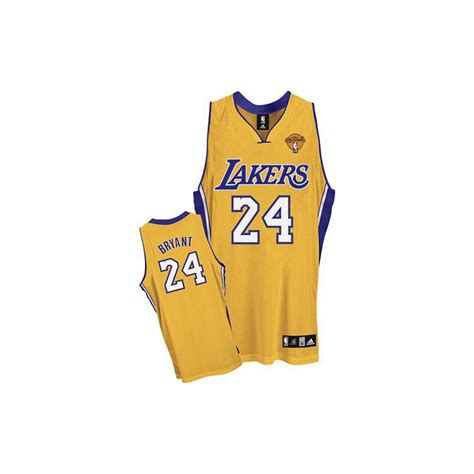 Men's Los Angeles Lakers Kobe Bryant Swingman Gold Home Final Patch ...