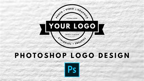 10 Easy and FREE Photoshop Logo Design Ideas – How to Design a Logo in Adobe Photoshop for ...