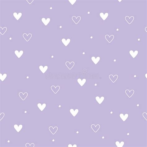 Simple, Cute Pattern with Hearts Stock Illustration - Illustration of vector, festive: 168647964