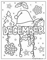 60 Winter Coloring Pages Free PDF Printables  Christmas sketch template
