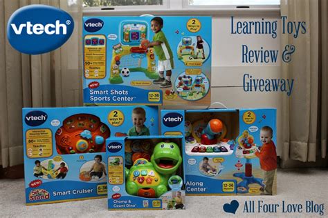 All Four Love: VTech Learning Toys Review & Giveaway!
