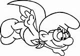 Super Smurf Coloring Page  Wecoloringpagecom sketch template