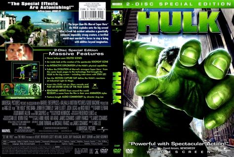 Hulk - Movie DVD Custom Covers - 4843Hulk :: DVD Covers