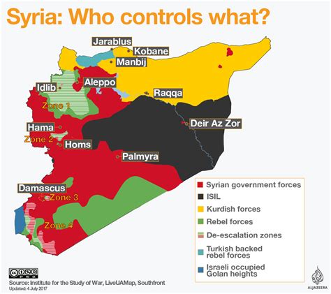 Syria’s ‘de-escalation zones’ explained | News | Al Jazeera