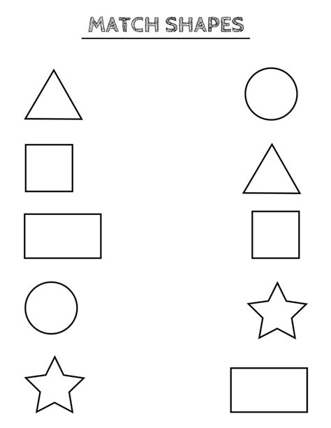 Free Printable Shapes Worksheets - Planes & Balloons | Shape worksheets ...