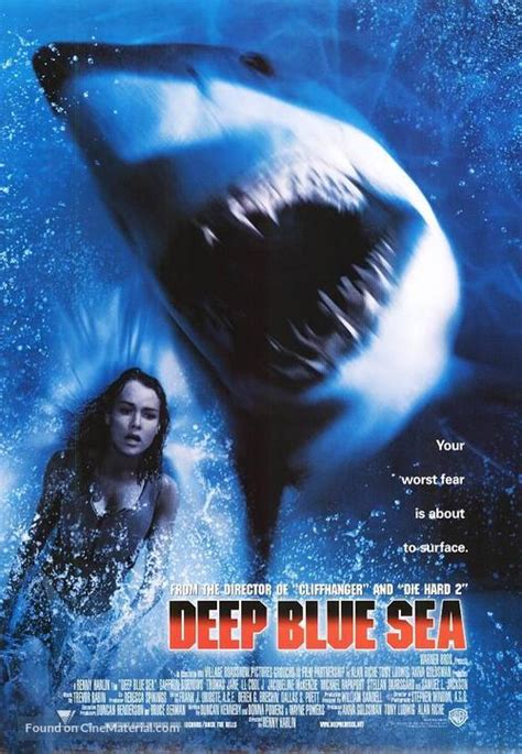 Deep Blue Sea (1999) movie poster