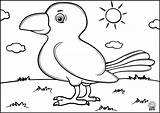 Printable coloring Pages For Kids – Birds  Amax sketch template
