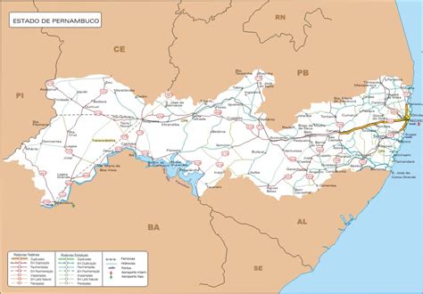 Mapas de Pernambuco | MapasBlog