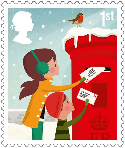 christmas postage stamps vintage royal mail - Google Search | Christmas ...