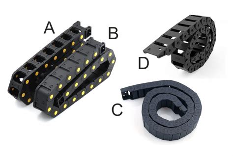 Cable Drag Chain L1m bridge type 15x15 25x38 25x77