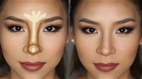 How to Contour & Highlight Your Nose in Less Than 5 minutes! - YouTube