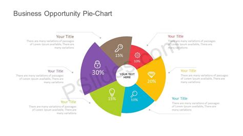 Business Opportunity Pie-Chart for PowerPoint | Pie chart template, Pie chart, Chart infographic