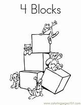 Block Coloring Pages Pdf Printable Free Sheets Images sketch template