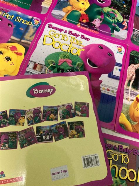 Barney books, Hobbies & Toys, Books & Magazines, Children's Books on ...