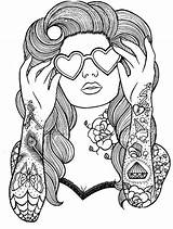 Realistic People Coloring Pages At GetColoringscom  Free printable sketch template