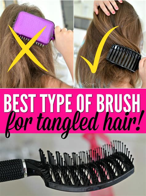 Got Tangled Hair? This Hair Brush has been a Lifesaver! – Hip2Save | Tangled hair, Best ...
