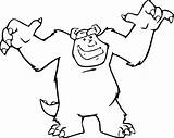 Cartoon Yeti Coloring Page  Download Print Or Color Online For Free sketch template