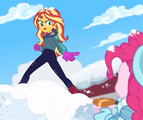 Equestria Girls Holiday Unwrapped Sunset Shimmer winter outfit | Sunset ...