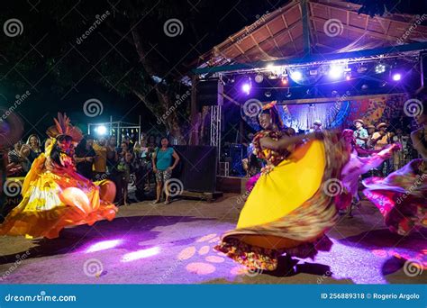 Carimbó Dance Show at Alter Do Chão, Pará, Brazil Editorial Stock Photo ...