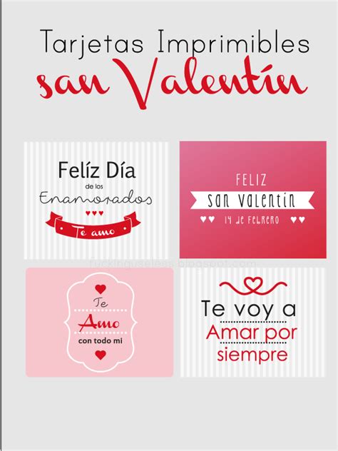 Dia De San Valentin Para Imprimir - ouiluv