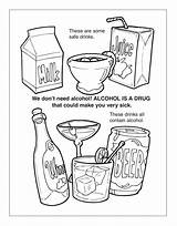 Alcohol Coloring Pages  Coloring Home sketch template