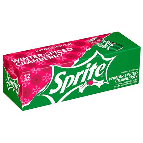 Sprite Winter Spiced Cranberry (12ct) | The American Candy Store