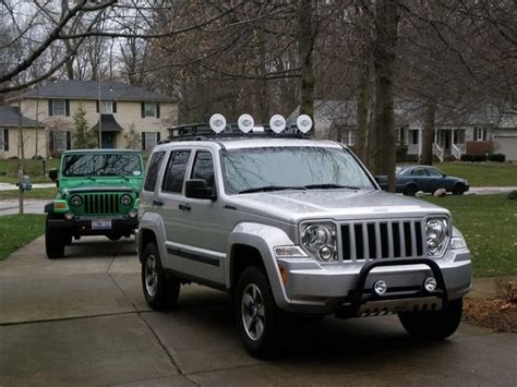 2012 Jeep Liberty Accessories (rear bumper, fender flares, bull bar) - Types Trucks