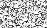 Fish Pattern coloring Page Free Printable Coloring Pages  sketch template