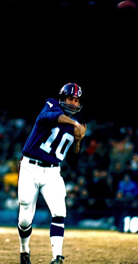 Fran Tarkenton- NY Giants #nyg New York Football, New York Giants Football, Best Football Team ...