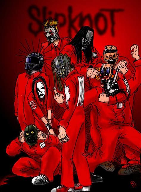 Slipknot- by RamonVillalobos | Carteles de banda, Personajes de terror ...