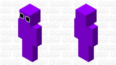 purple rainbow friends Minecraft Skin