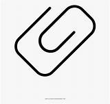 Paper Clip Coloring Page  Line Art Free Transparent Clipart ClipartKey sketch template