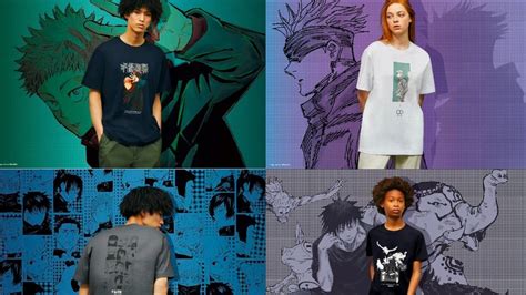 Uniqlo Jujutsu Kaisen Clothing Collection Launches - Siliconera