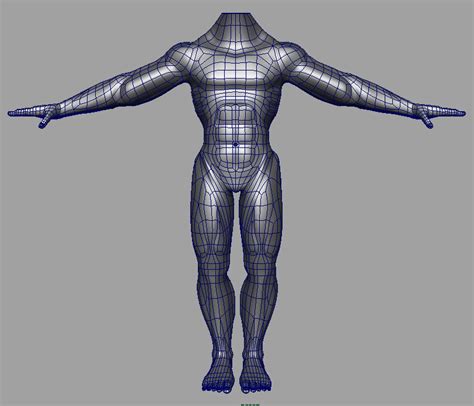 3D Male Model 'T Pose' by mutante28 on DeviantArt