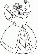 Alice In Wonderland Queen Of Hearts Coloring Pages sketch template