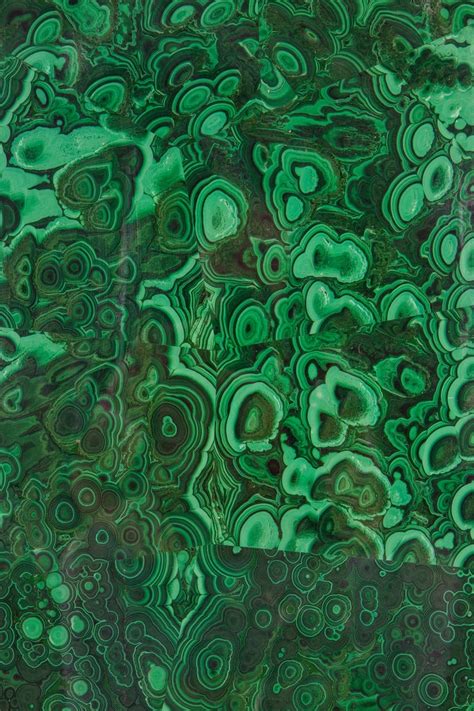 Malachite Veneer Stone Table Top For Sale at 1stDibs