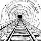 Tunnel Coloring Pages Printable For Free Download sketch template