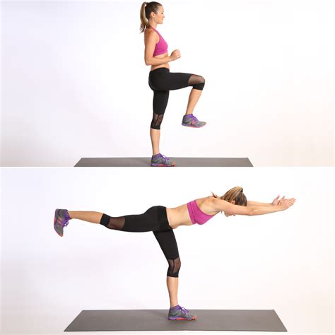 Lower Body: Leg Balance Warrior 3 | The Ultimate List of the Best Bodyweight Exercises ...