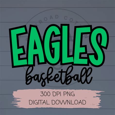 Eagles PNG Files, Eagles Basketball PNG - Etsy