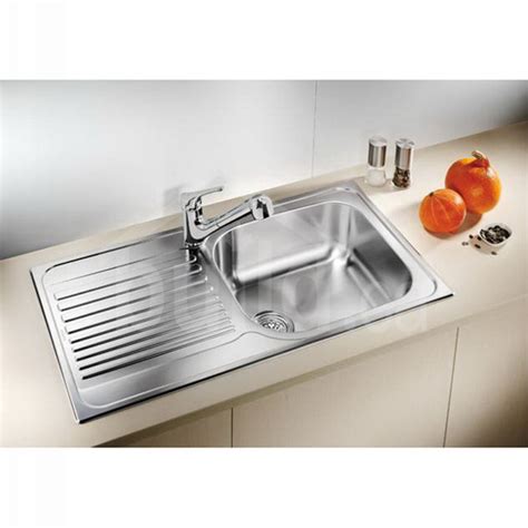 Ella Home Ideas: Stainless Steel Drop-In Kitchen Sink With Drainboard ...