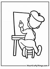 Coloring Painting Pages Nail Girl Fingernail Coloringpages101 Printable  sketch template